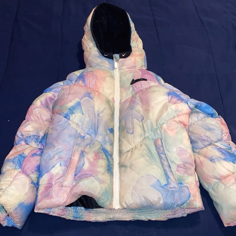 Nike Kids Multicolor Puffer Jacket